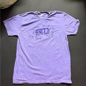 Olivia Rodrigo GUTS Gildan Purple Short Sleeve Tee